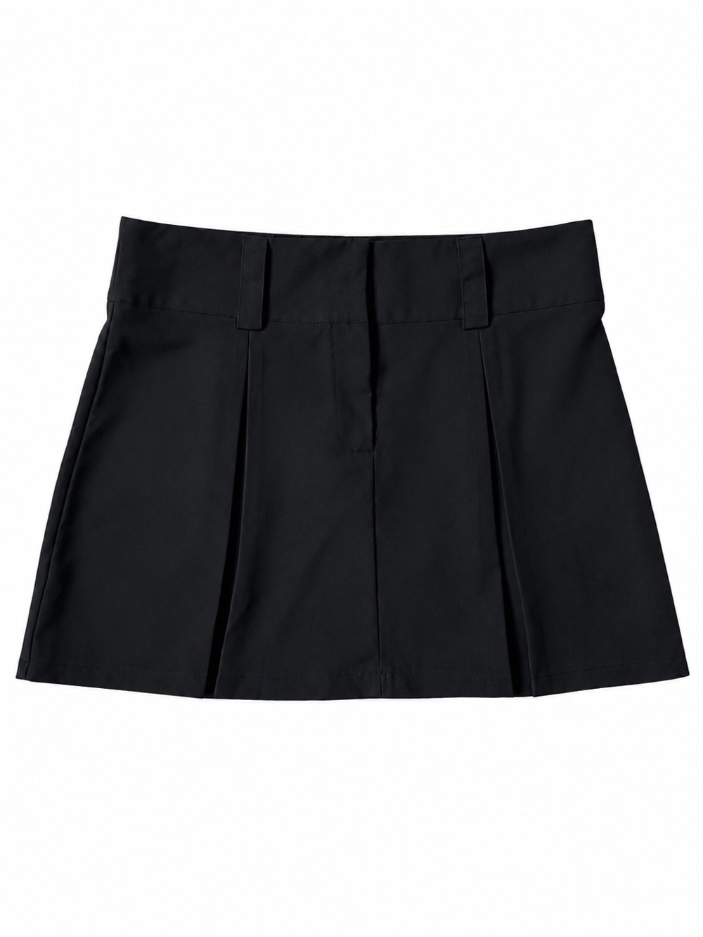 Brave Soul Black Pleated Mini Skirt XL Preppy Schoolgirl Tennis Career Y2K
